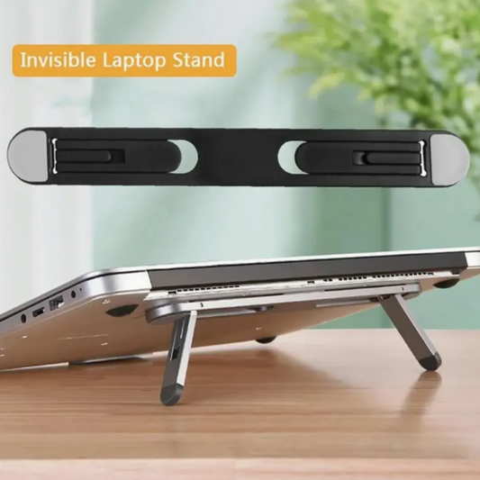 Laptop Setup With This Portable, Foldable, Adjustable Laptop Stand