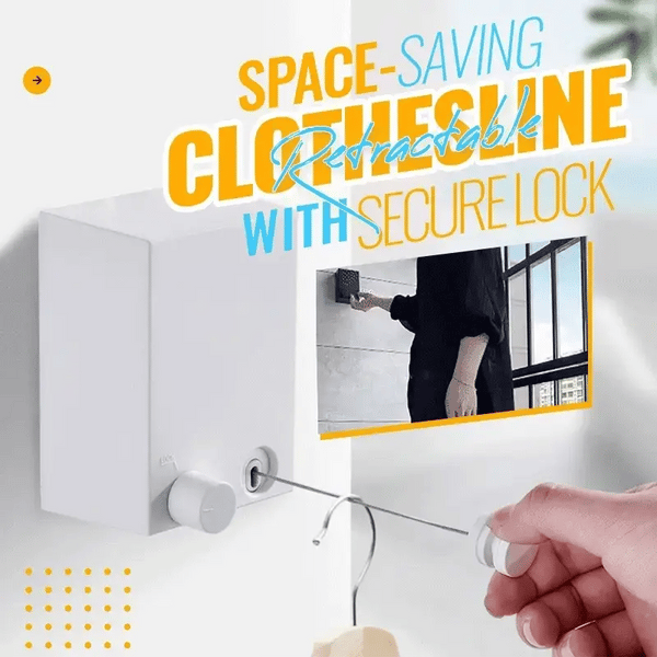 Telescopic Clothesline Clothes Drying Rope - Souq Al Arab