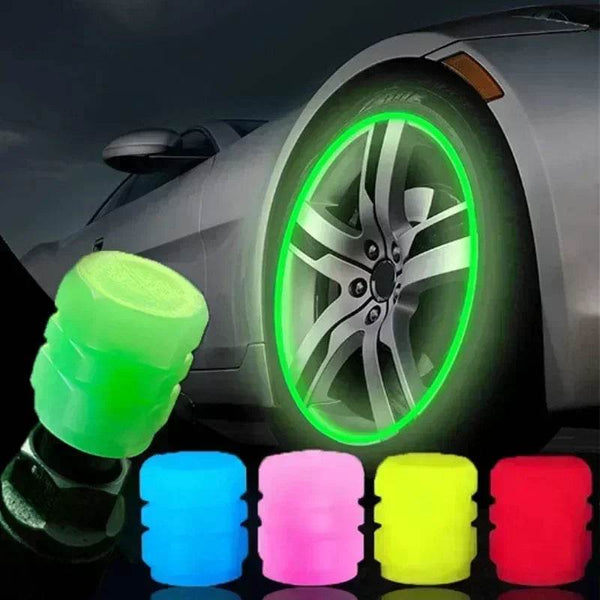 Car&Motorcycle Tire Electric Luminous Valve Caps - Souq Al Arab