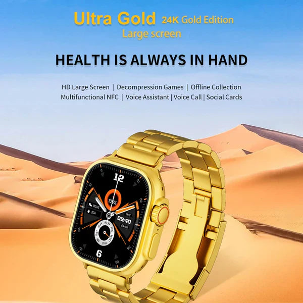 Souq Al Arab™ Gold Ultra Watch – ساعة جولد ألترا