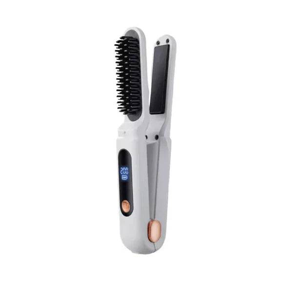 2-in-1 Straightener Hair Comb (XY-286) - Souq Al Arab