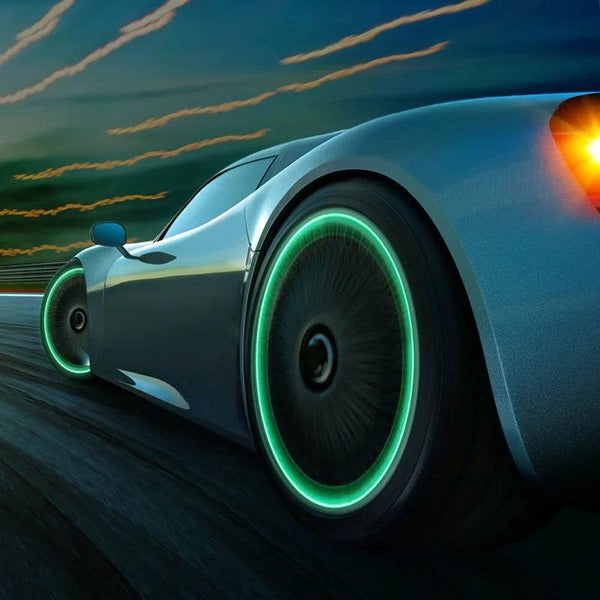 Car&Motorcycle Tire Electric Luminous Valve Caps - Souq Al Arab