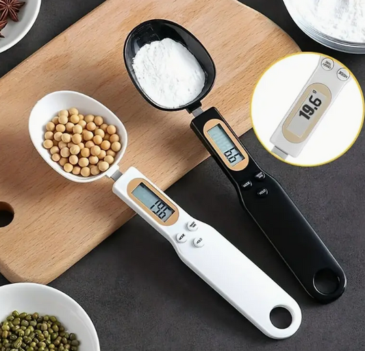 1pc, Electronic Measuring Spoon, Kitchen Scale, Digital Measuring Scale Spoon, 0.1g-500g LCD Display Digital Weight Measuring Spoon, Portable Measuring Spoon