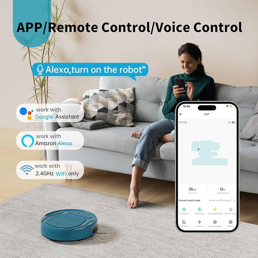 Souq Al Arab™Smart Robotic Vacuum Cleaner