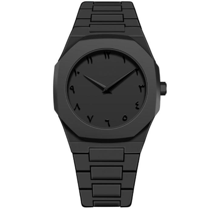 Souq Al Arab™Black Arabic Aura Watch