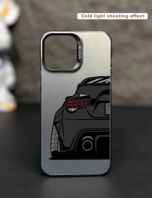 Fashionable car print shockproof phone case for Apple