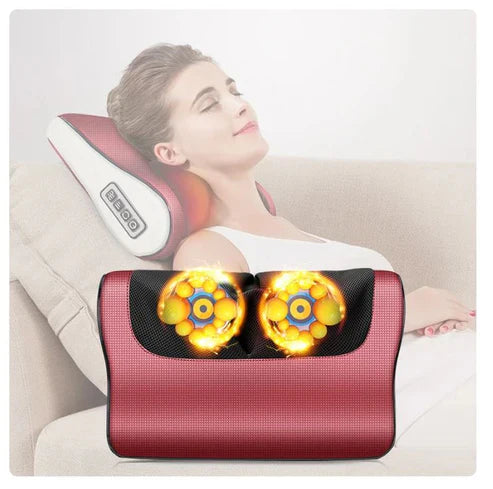 Souq Al Arab™ Red Pillow Massager – جهاز تدليك الوسادة الحمراء