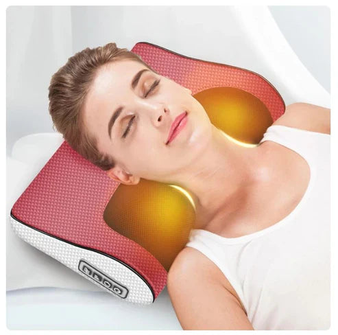 Souq Al Arab™ Red Pillow Massager – جهاز تدليك الوسادة الحمراء