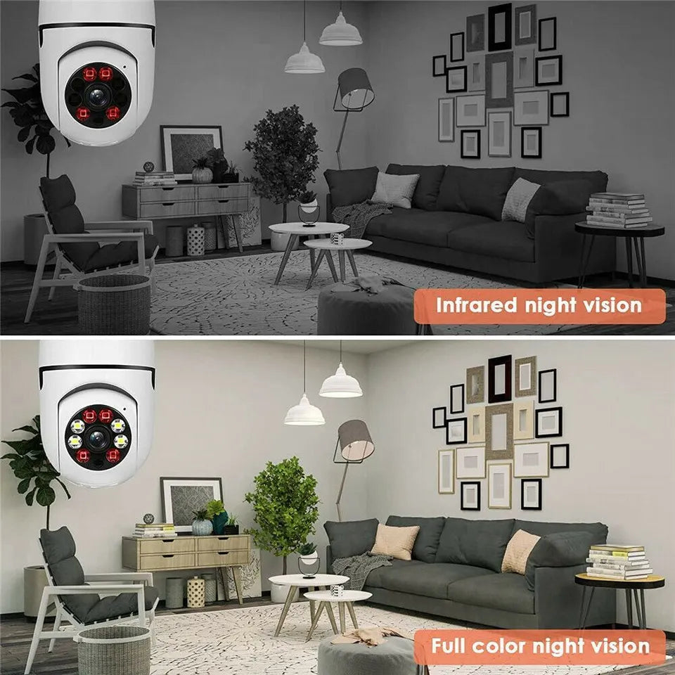 Souq Al Arab™ Night Vision Wireless Bulb Camera
