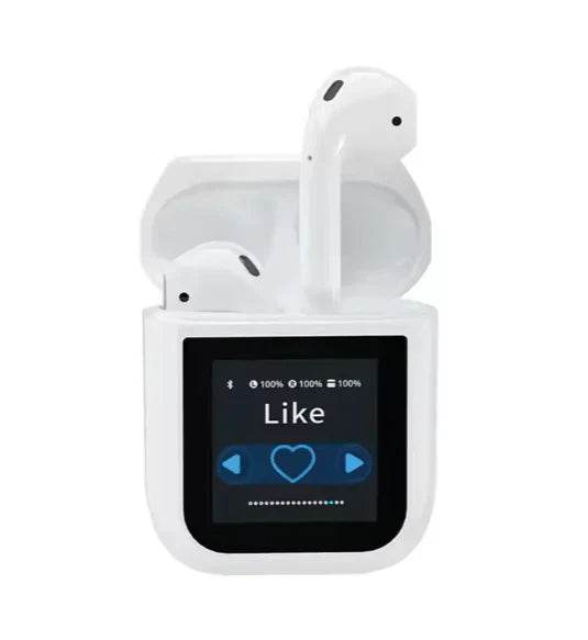Smart LED Display Earbuds - Souq Al Arab