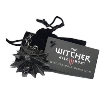The Witcher 3 Wizard Edition Head Of Wolf Pendant