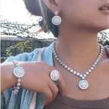 Zircon Jewelry Set © - Souq Al Arab